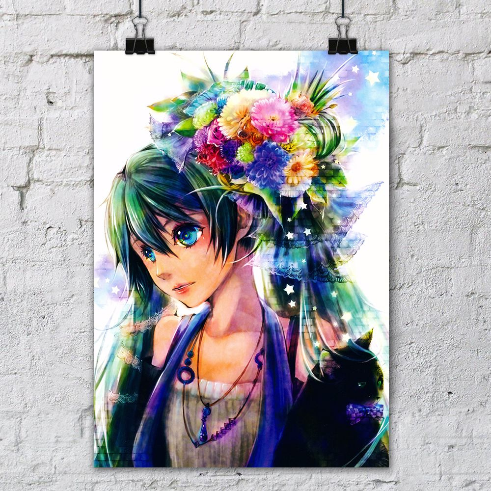 Постер Hatsune Miku: Colorful / Плакат на стену #1