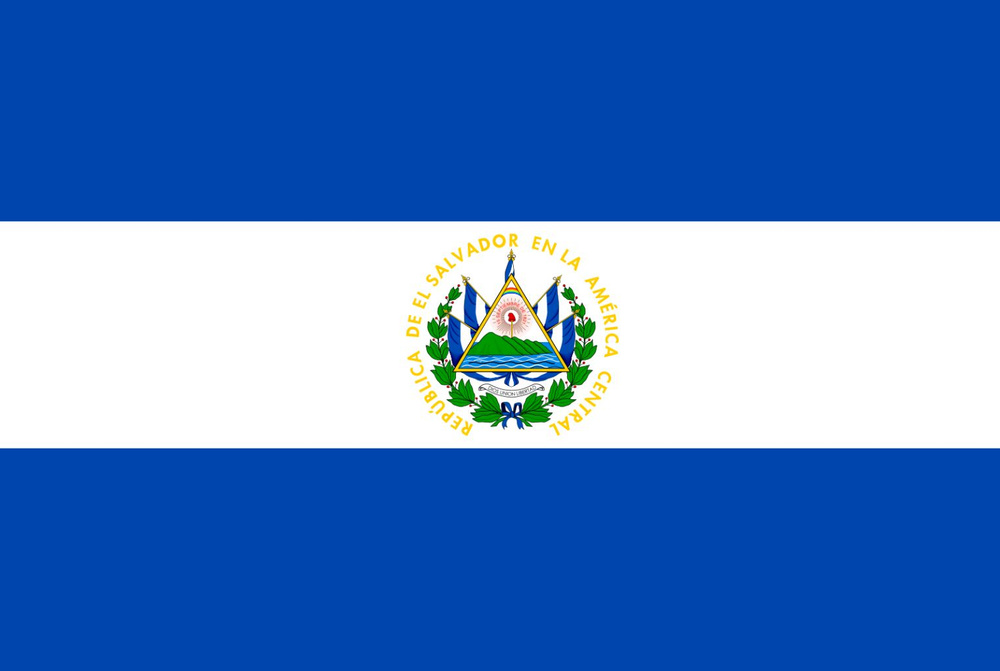 Флаг Сальвадора 40х60 см #1