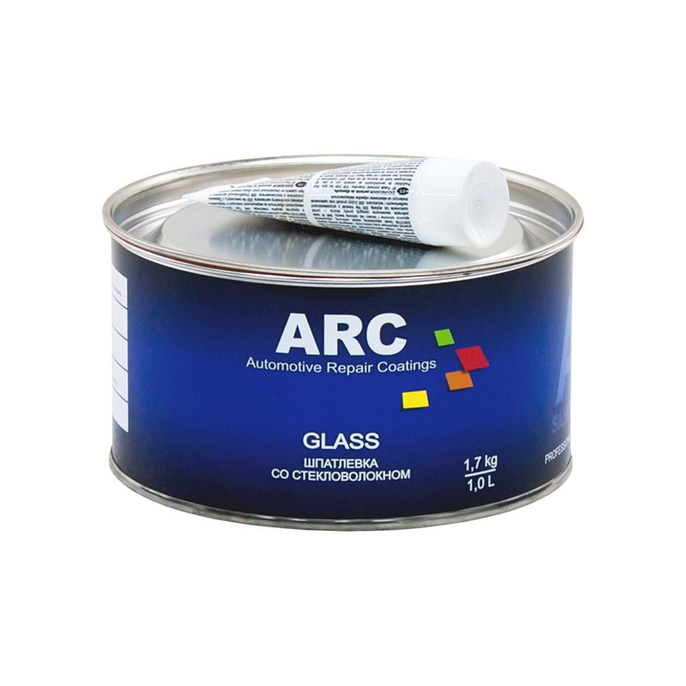 Шпатлевка автомобильная со стекловолокном ARC Glas 1,7 кг. #1