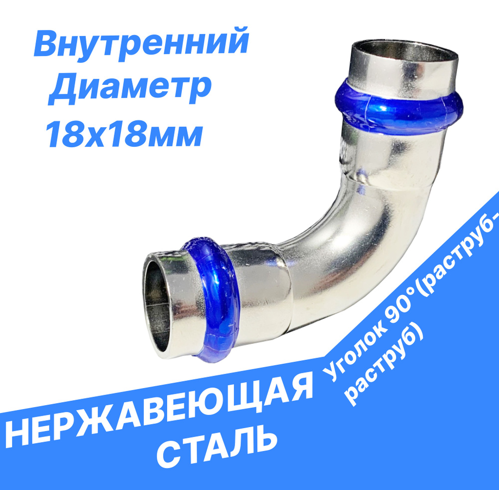 Уголок из нержавеющей стали 18мм X 18мм 90 градусов, VPAL1818 - купить ...