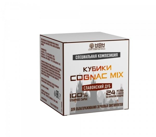 Кубики дубовые Сербские Cognac Mix 40 гр #1