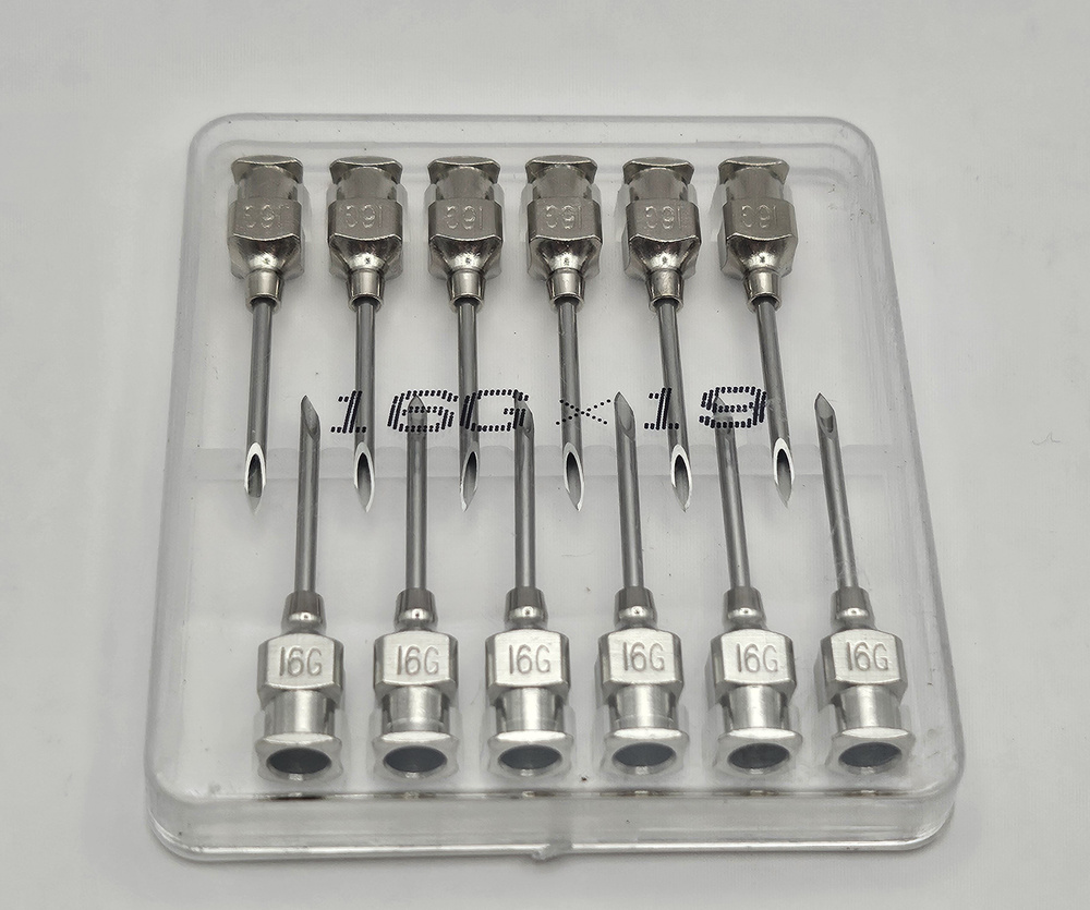 Игла 1.6х19 Луер-Лок многоразовая - купить с доставкой по выгодным ...