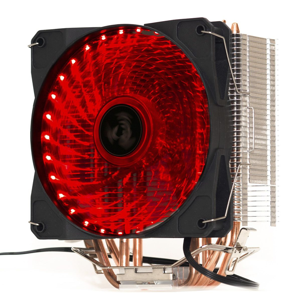 Кулер для процессора башенный с подсветкой Т4 - купить кулер по ...