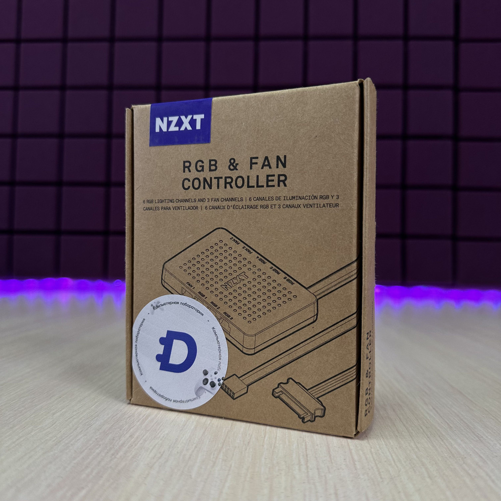 Контроллер вентиляторов NZXT RGB & Fan Controller V2 - купить кулер по ...