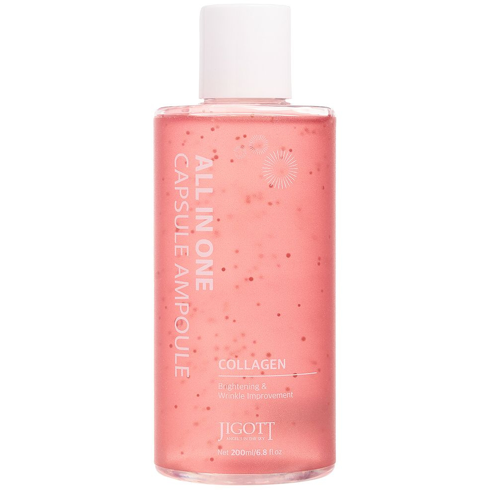 Jigott Сыворотка ампульная с коллагеном All-In-One Collagen Capsule Ampoule, 200 мл #1