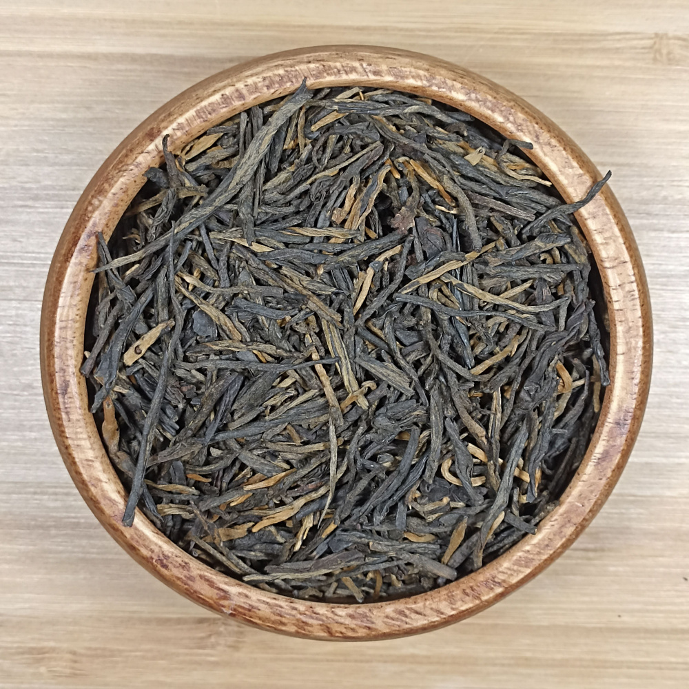 Хонг Сон Чжэнь (Золотые Сосновые Иглы). Чай красный, китайский. 100 г ...