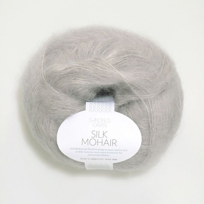 Пряжа для вязания Sandnes Garn Silk Mohair (1032 Lys Gr ) #1