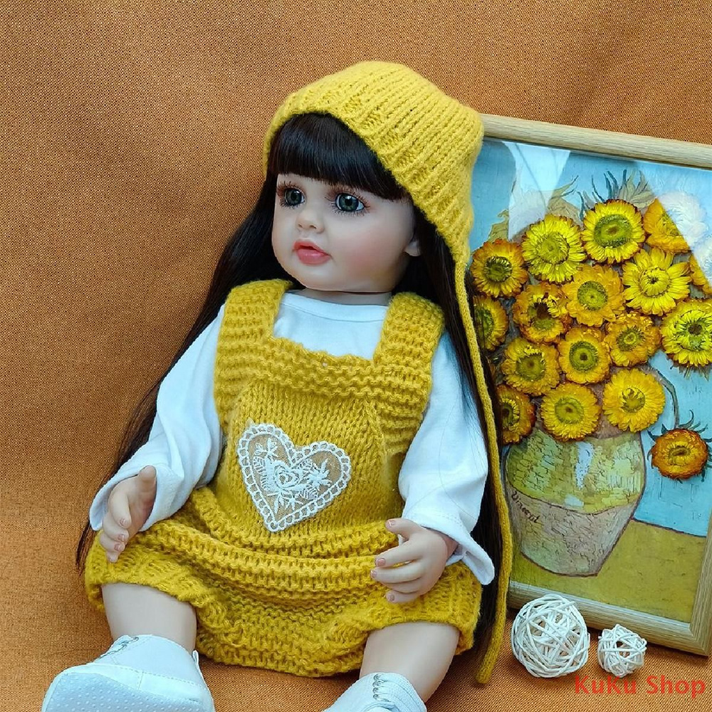 Кукла Rebirth, мягкая детская игрушка-имитатор Дуду, в одежде из ...
