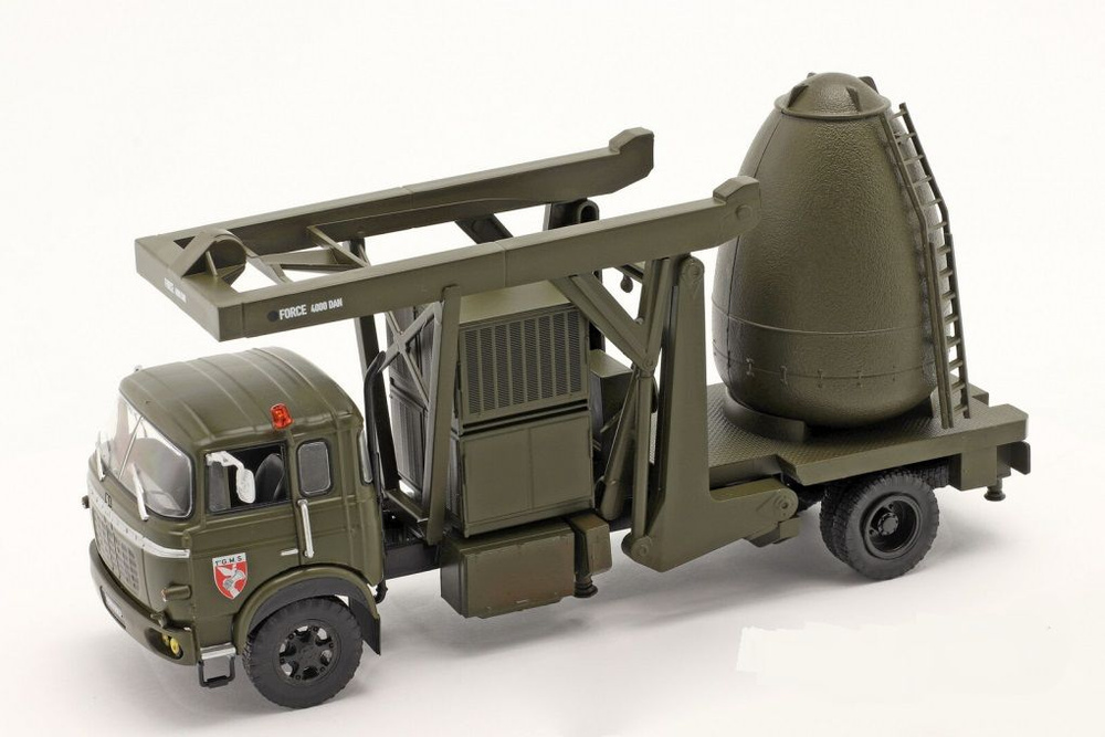 IXO 1/43 Camion Berliet VTC Transport Têtes Nucléaires Missiles S2 – NEUF