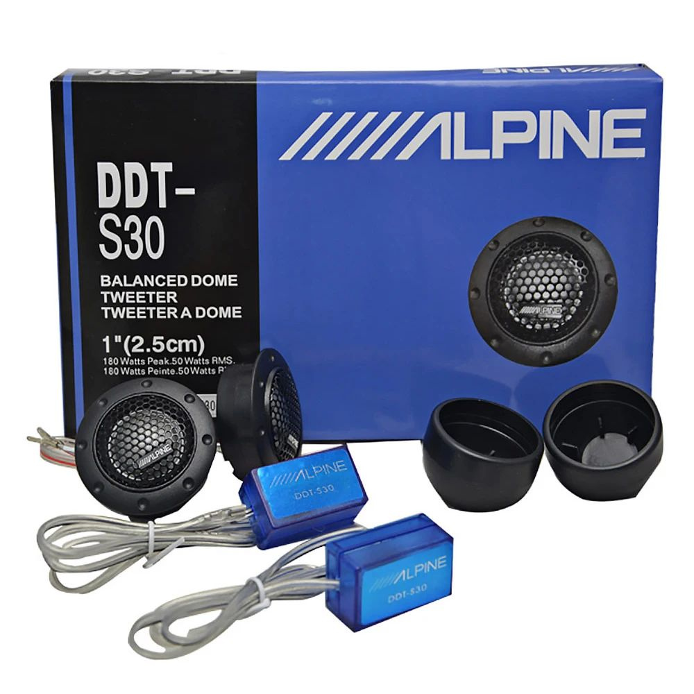 Alpine Колонки для автомобиля DDT S30, 2.6 см (1 дюйм.) #1