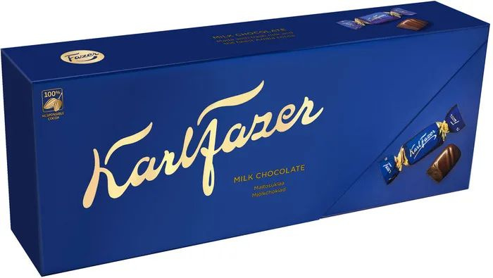 Конфеты Karl Fazer из молочного шоколада, 270г (Финляндия) #1