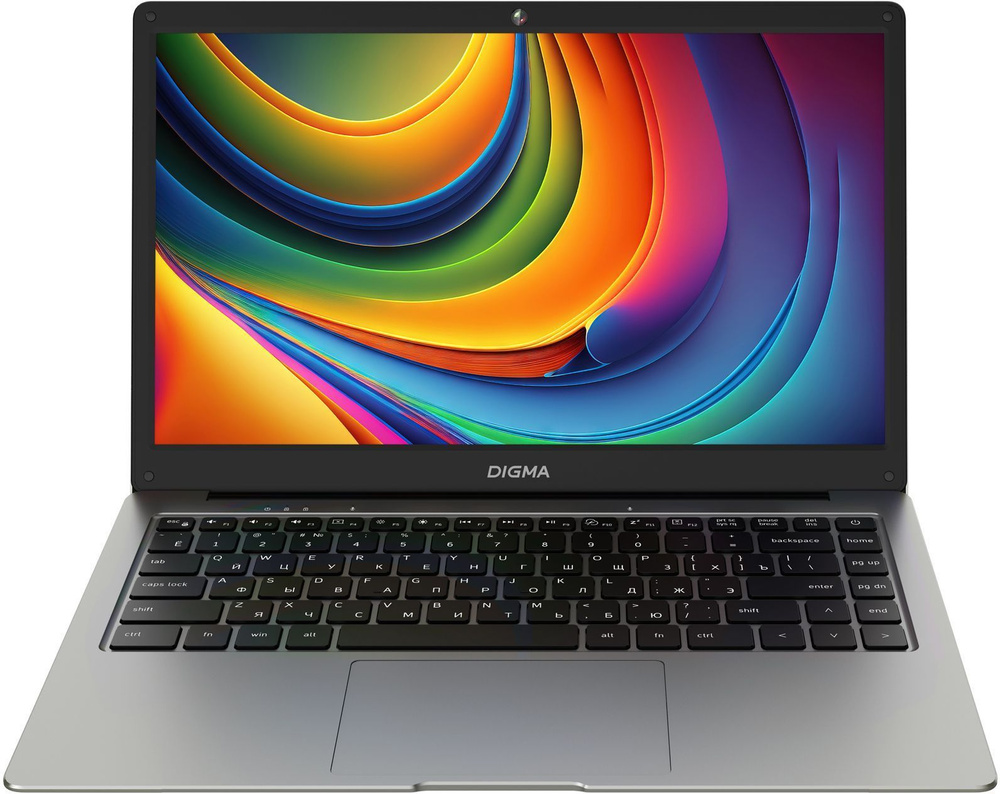 Digma EVE C4800 Ноутбук 14.1", Intel Celeron N4020, RAM 8 ГБ, SSD 256 ГБ, Intel UHD Graphics, Windows #1