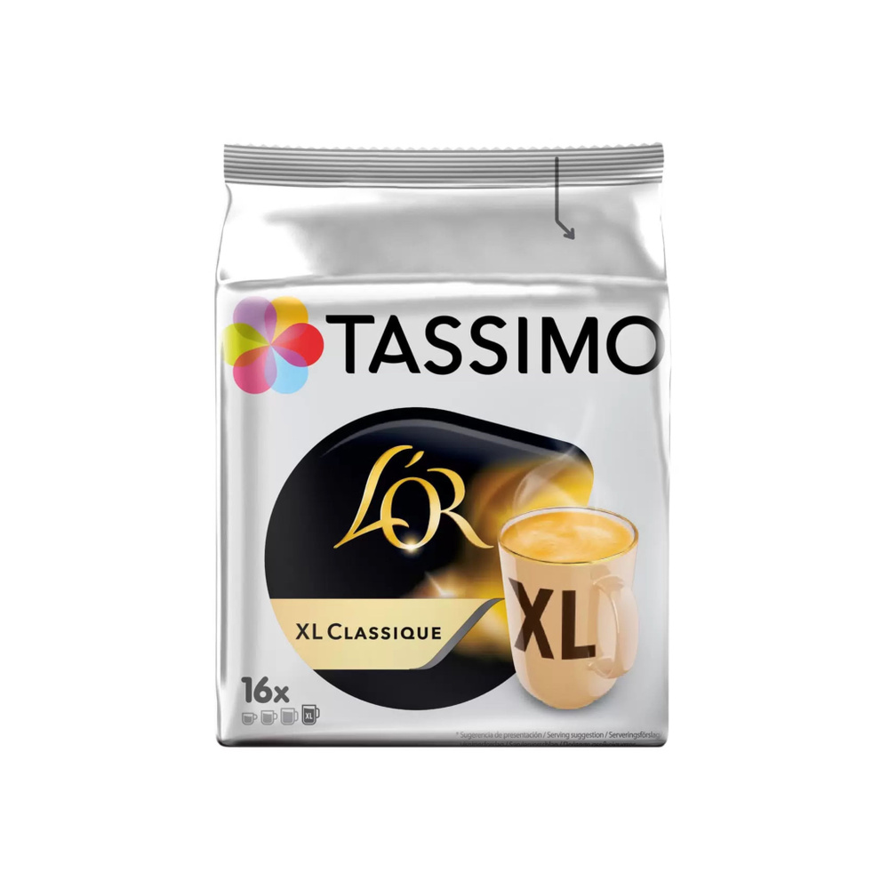 Кофе в капсулах Tassimo L'or XL Classique , 16 порций купить на OZON по ...