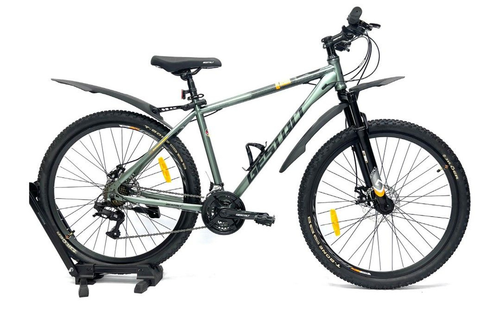 Взрослый велосипед GESTALT D-702/27,5-19 24SP ST SILVER стальная рама ...