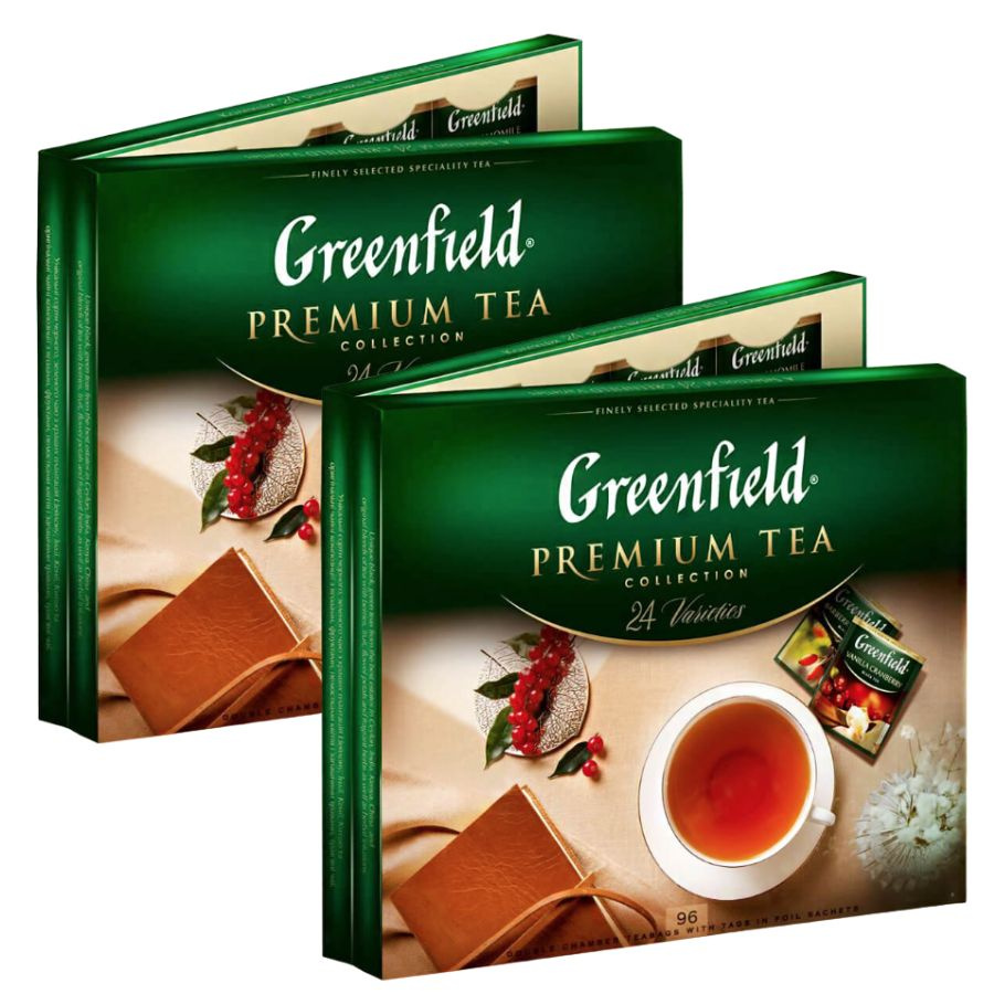 Чай Greenfield Коллекция чая 96 пакетиков 2 штуки #1