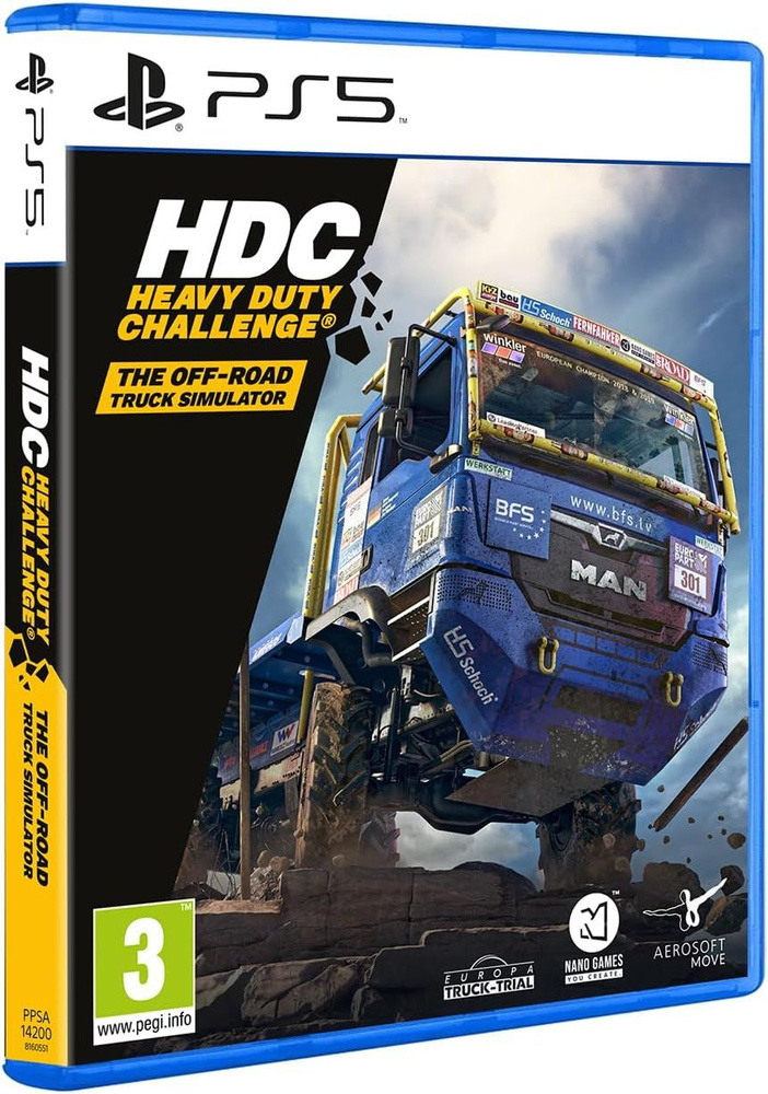 Игра HDC: Heavy Duty Challenge - The Off-Road Truck Simulator (PlayStation 5, Русские субтитры)  #1