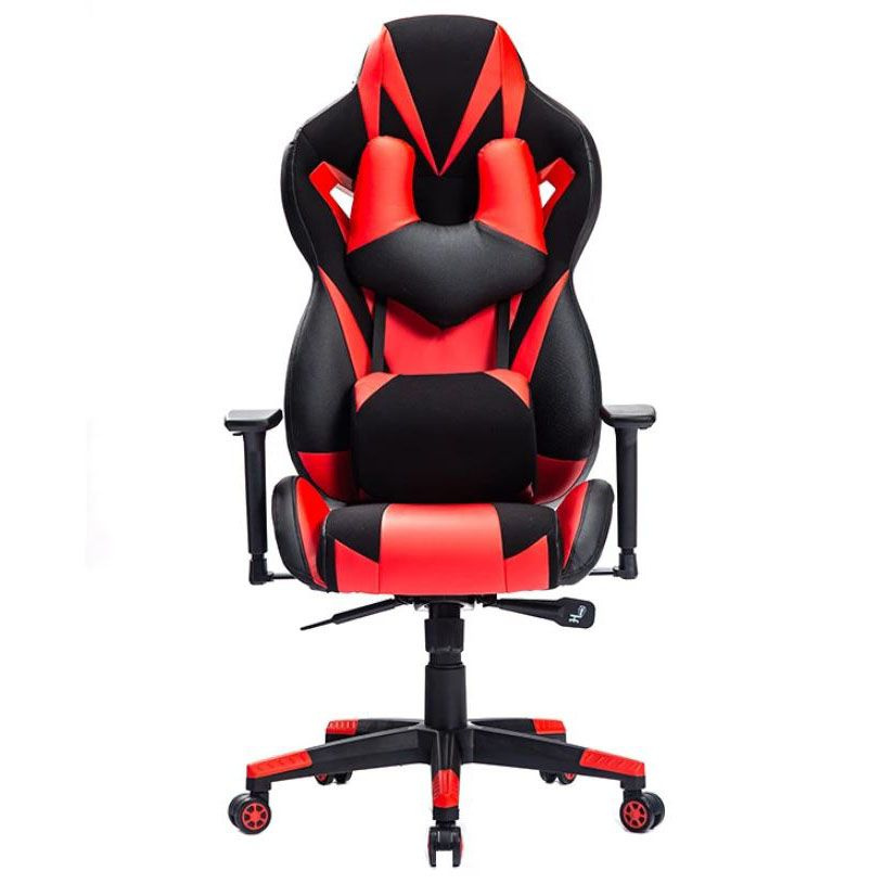 CyberZone Игровое компьютерное кресло, красный с черным 11 #1
