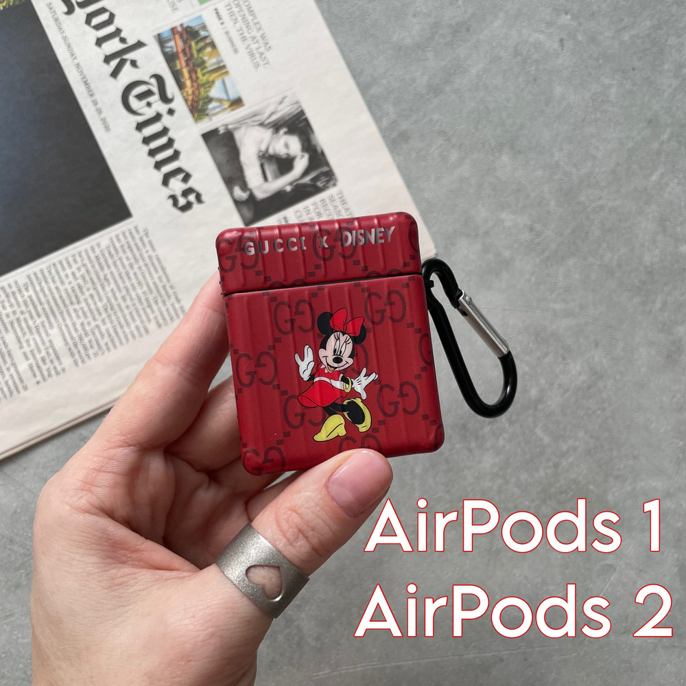 Чехол силиконовый Мини Маус/AirPods 1/ AirPods 2 #1