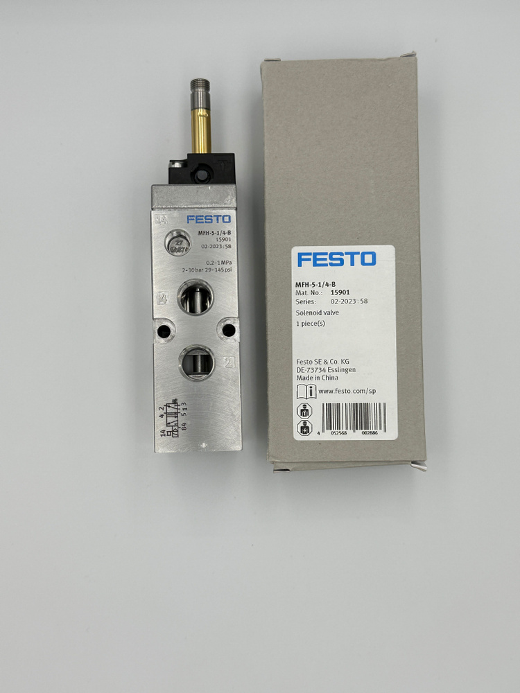 Пневмораспределитель Festo MFH-5-1/4-B 15901 - Festo арт. MFH-5-1/4-B ...