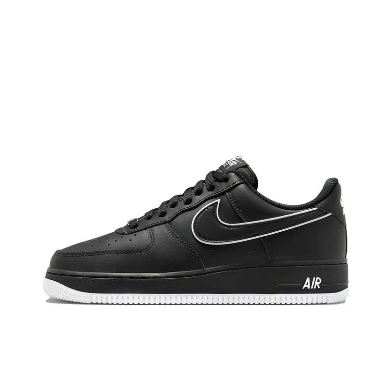 Air force black with white best sale