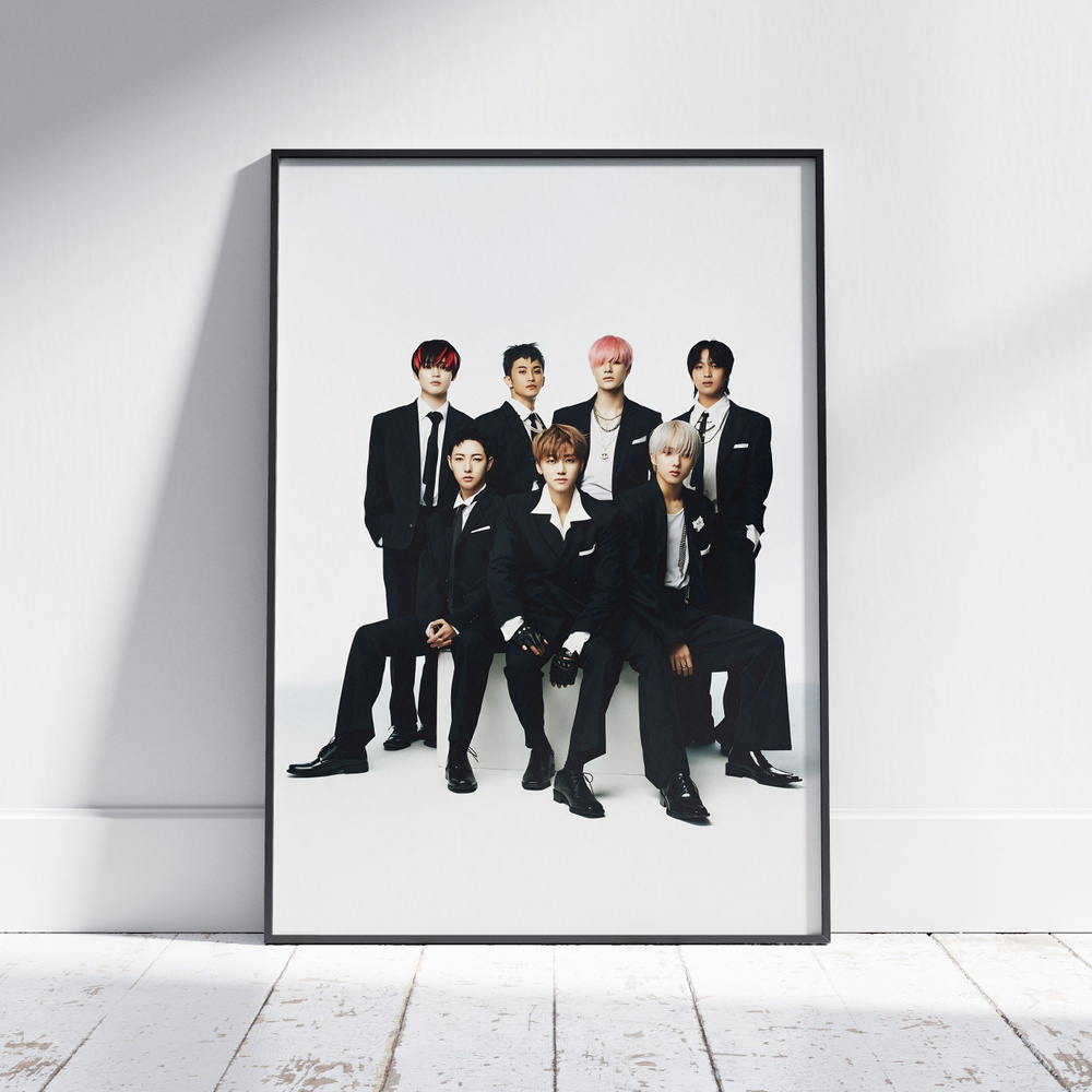 Плакат на стену для интерьера NCT (Общее 14) - Постер по K-POP музыке формата А4 (21x30 см) #1