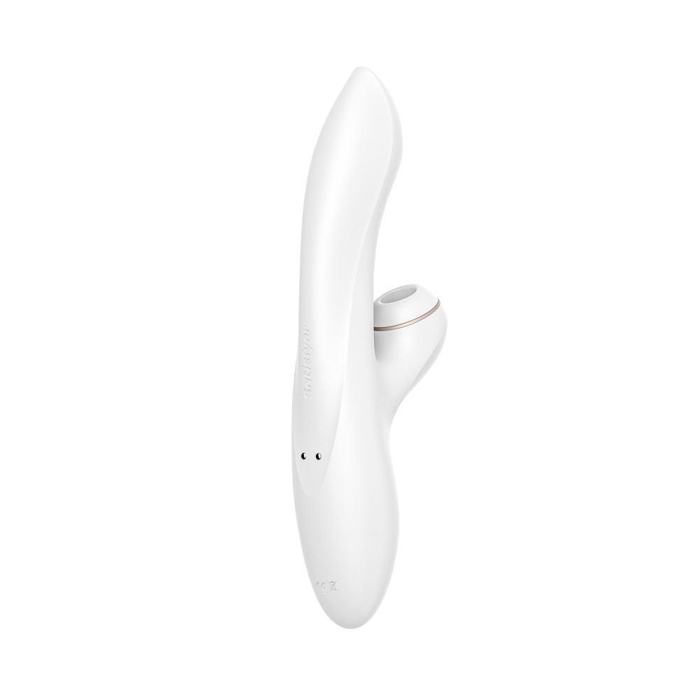 Вакуумный вибратор-кролик Satisfyer Pro + G-Spot / Секс-игрушки 18+ /  Интимные товары для взрослых 18 плюс / Интим игрушки для секса 18 + /  Эротические игрушки для взрослых - купить с доставкой