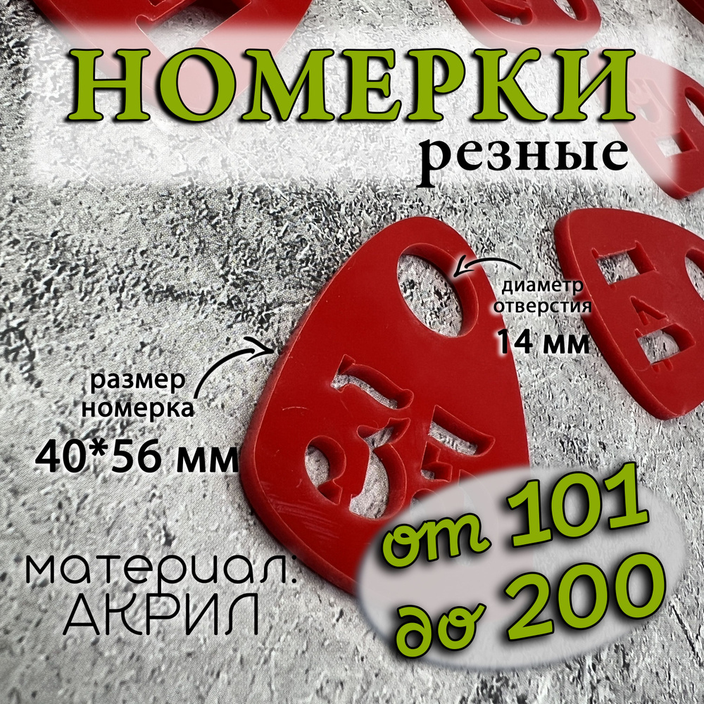 Бирка для ключа 100 шт. - купить с доставкой по выгодным ценам в ...