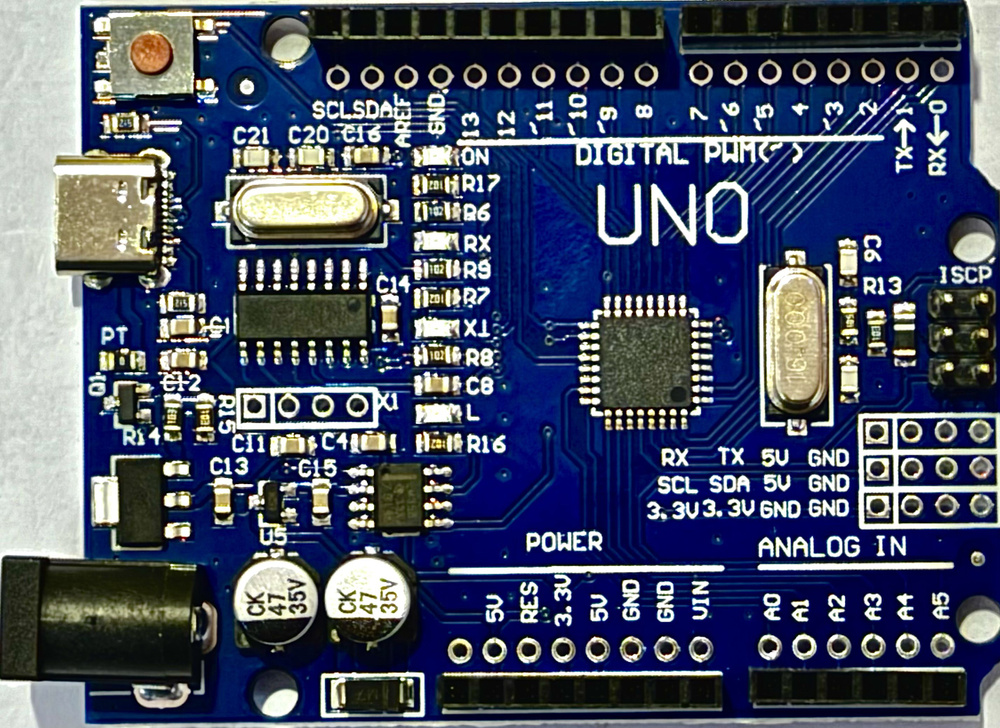 Контроллер Arduino UNO R3 Type-C - купить с доставкой по выгодным ценам ...