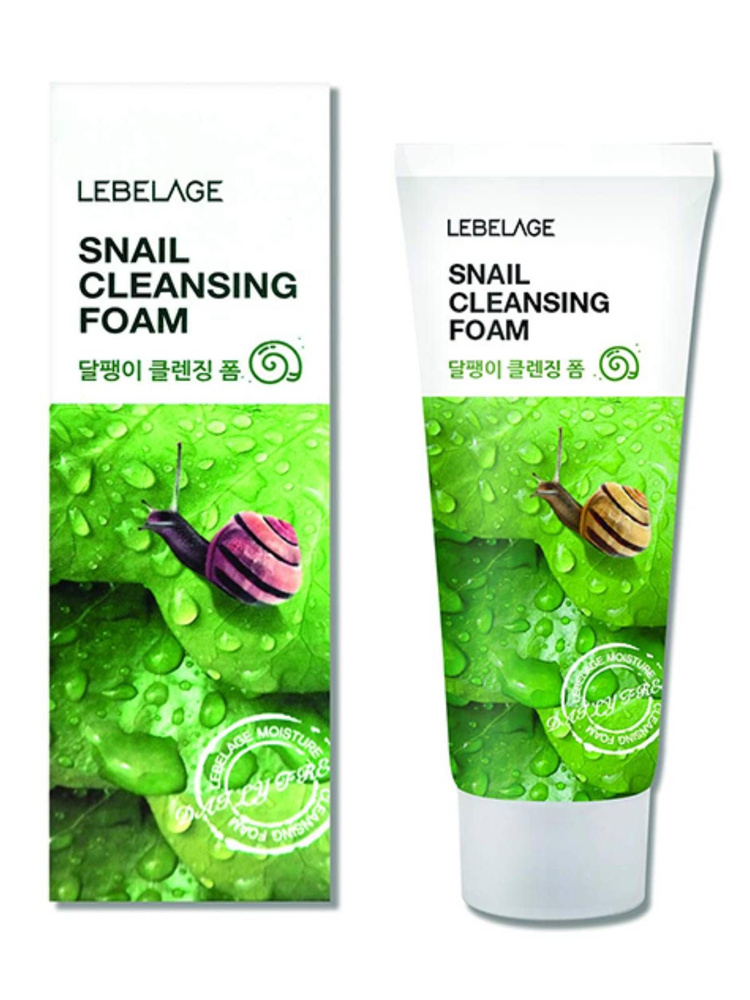 Lebelage / Пенка для умывания с муцином улитки LEBELAGE SNAIL REVITAL CLEANSING FOAM  #1