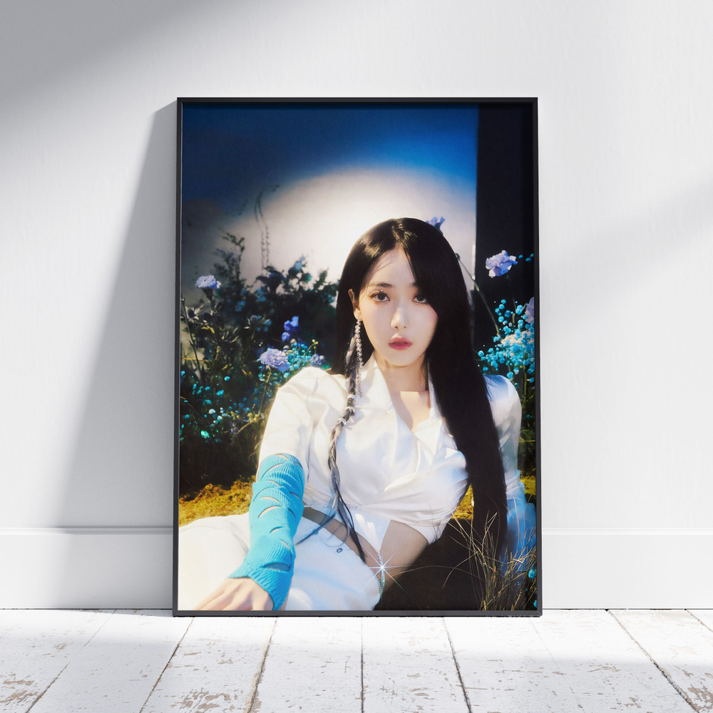 Плакат на стену для интерьера K-POP (VIVIZ - Синби - SinB 3) - Постер по КПОП музыке формата А3 (30x42 #1