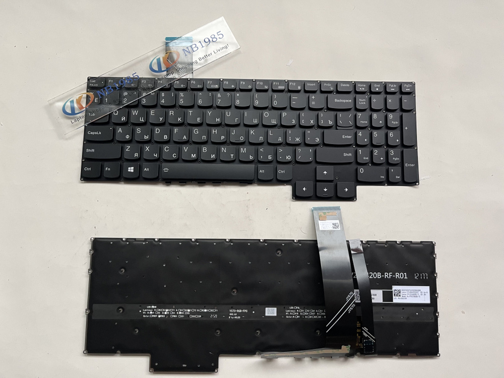 XINDIKUHUB Клавиатура для Lenovo IdeaPad Gaming 3 15IMH05, Creator 5 ...