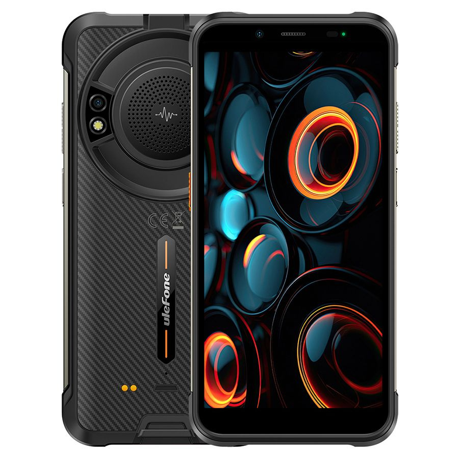 ULEFONE Смартфон Мобильный телефон Ulefone Power Armor 16S 8GB + 128GB 9600  мАч аккумулятор 5,93 дюйма 50MP Android 13 Unisolc T616 Global 8/128 ГБ, ...