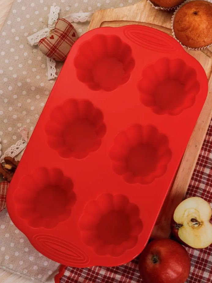 Силиконовая форма для выпечки, для кексов SteelStar - купить по низкой ...