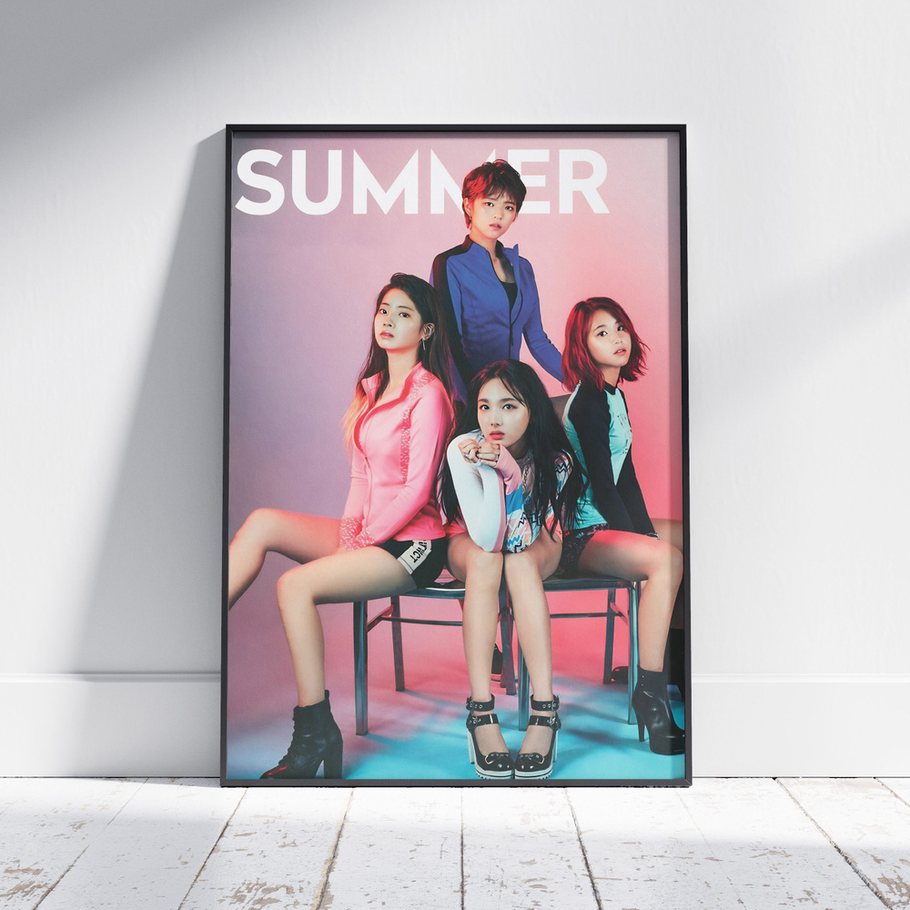 Плакат на стену для интерьера TWICE (Общее 15) - Постер по K-POP музыке формата А3 (30x42 см) #1