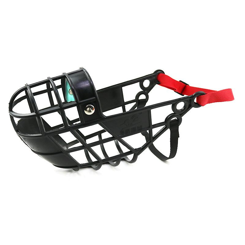 Регулируемая морда для собаки, пластиковая маска, защита от укуса ...