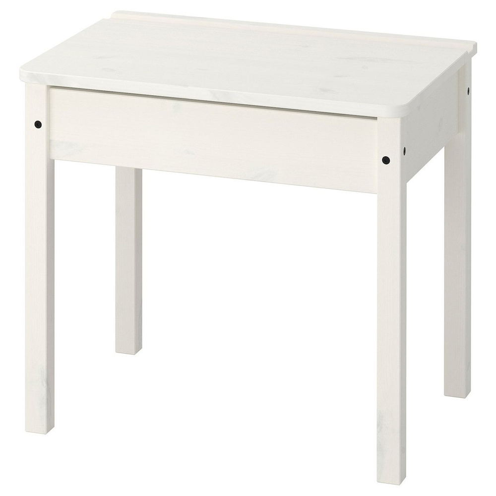 SUNDVIK Стол с отделением для хранения IKEA, белый 60x45 см (20366140)  #1