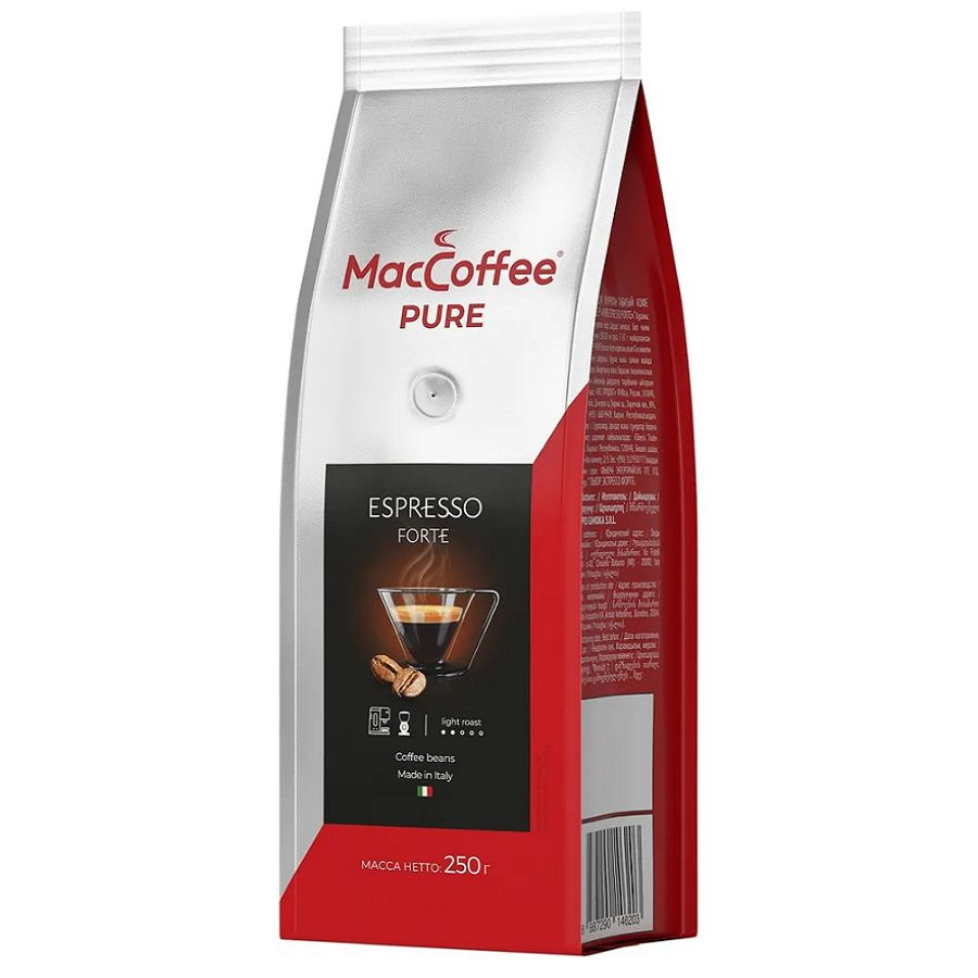 Кофе в зернах MacCoffee Espresso Forte, 250 г #1