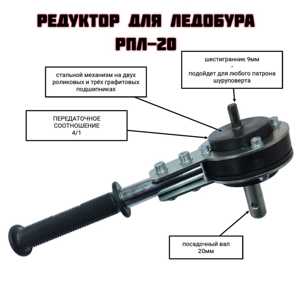 Ледобур Тонар Барнаульский. Ремонт ручки.