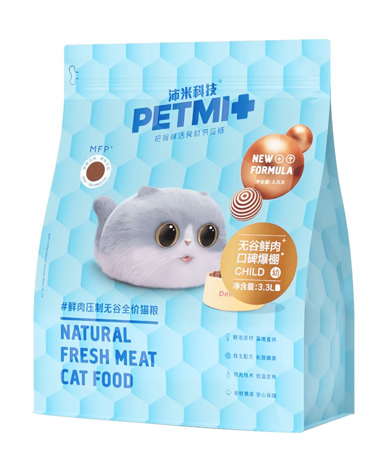 PetMi Kitten Dental Care - Сухой корм для котят, с напылением куриного мяса, забота о полости рта 7,71кг #1