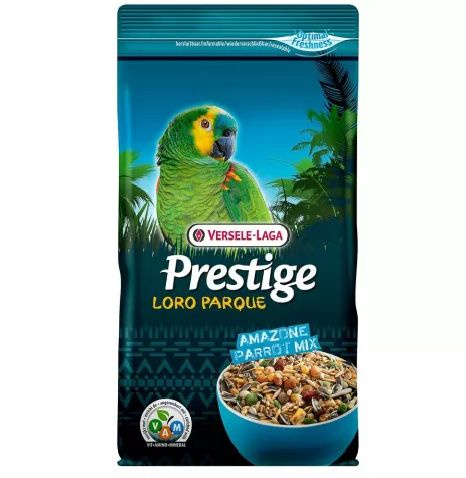 Корм для крупных попугаев Prestige PREMIUM Amazone Parrot Loro Parque Mix,Versele-Laga 1 КГ  #1