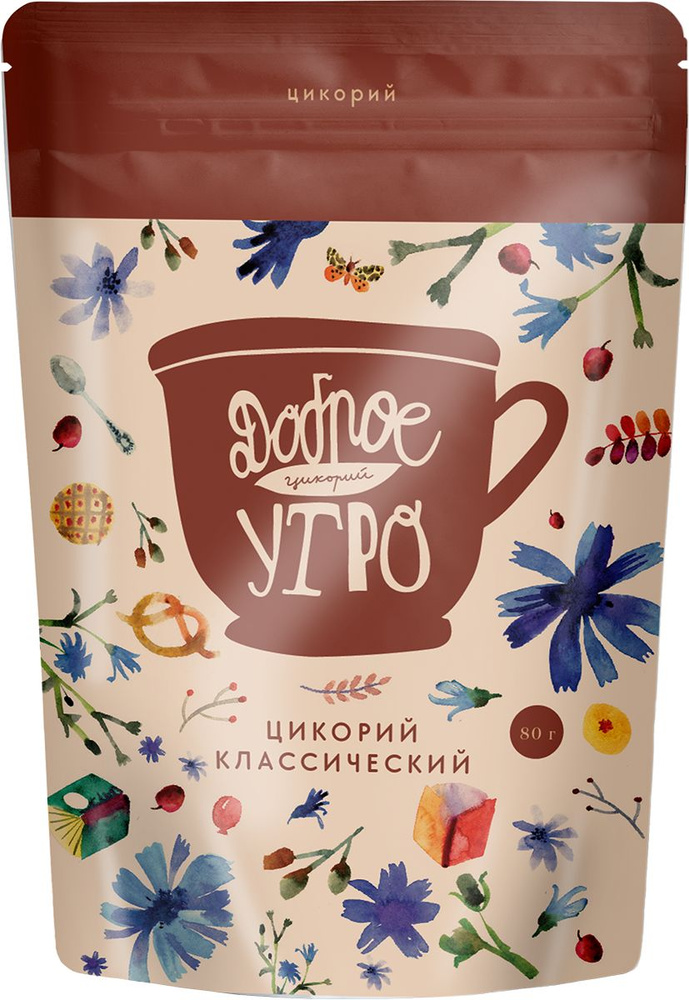 Цикорий "Классический" "Доброе утро" 80гр. 6шт. #1