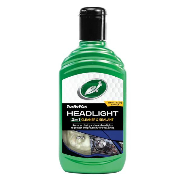 TurtleWax Headlight Полироль автомобильный для пластиковых фар 2в1 300мл 53168  #1