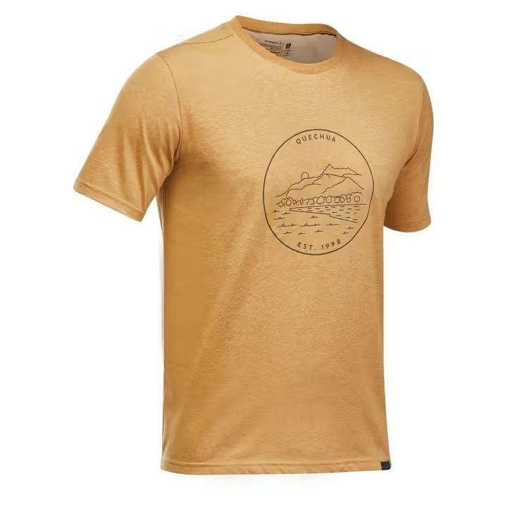 Decathlon t shirt orange online