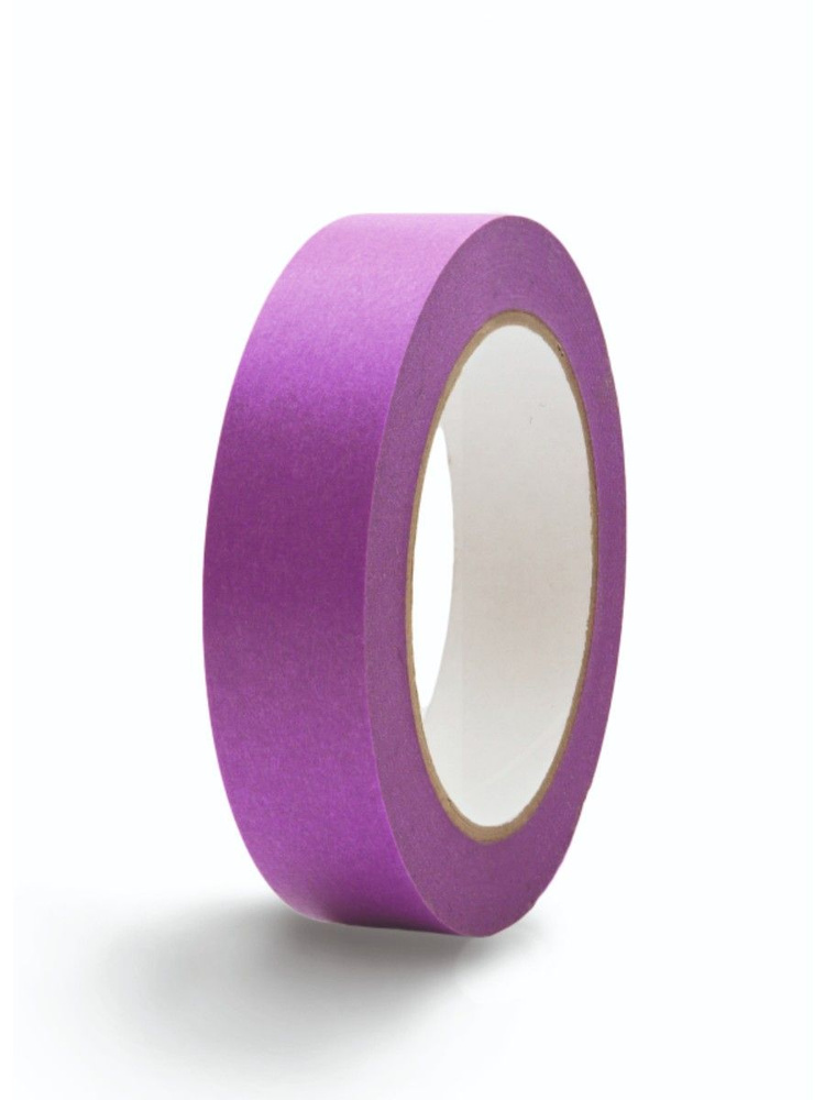 Color Expert лента из рисовой бумаги, акриловый клей, UV90, фиолетовый (30мм х 50м)  #1