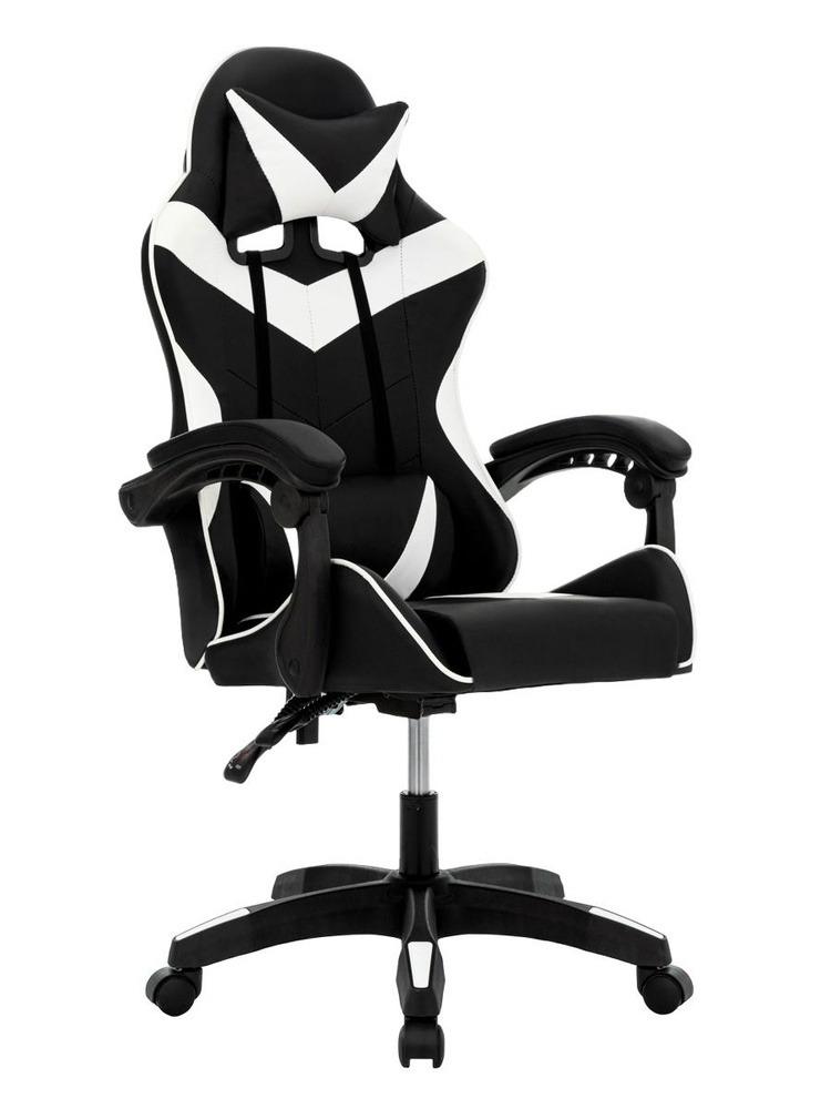 Juggernout Игровое компьютерное кресло, белое с черным 23 #1