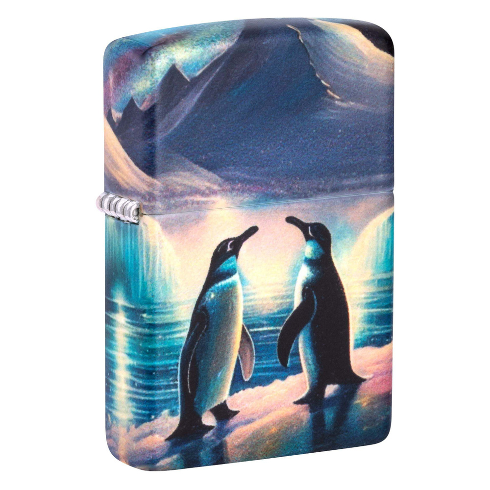 Зажигалка ZIPPO Penguin Glow In The Dark Green 46014 #1