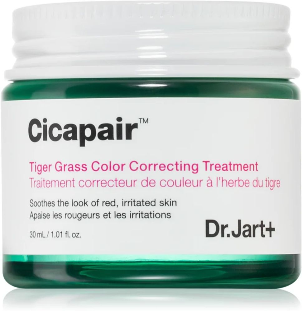 Dr. Jart Cicapair Tiger Grass Color Correcting Treatment Intensive Redness Reduction Cream Объем ...