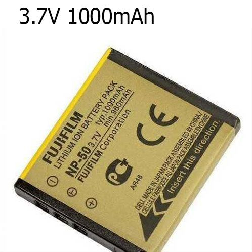 Аккумулятор Fujifilm NP-50, 3.7V 1000mAh #1