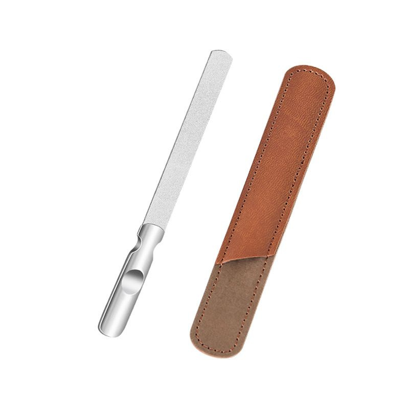 Двусторонняя пилочка для ногтей из нержавеющей стали - инструмент для ...