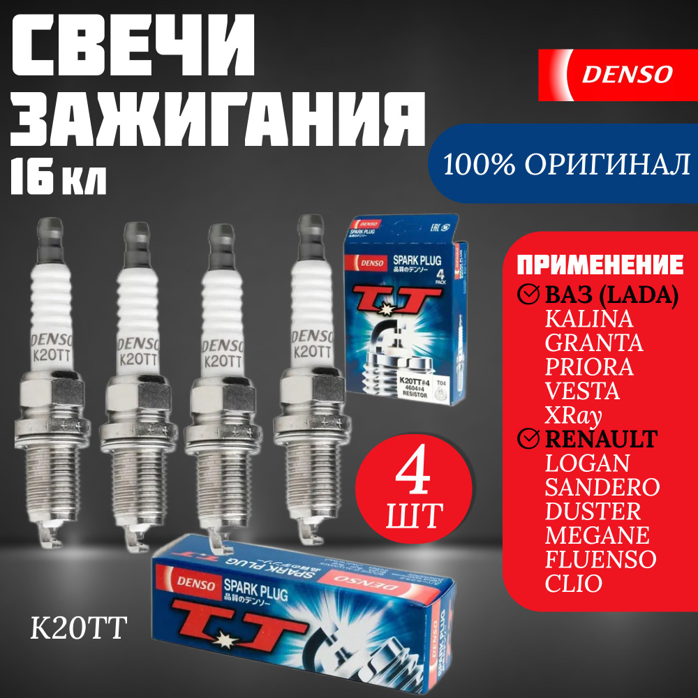 Комплект свечей зажигания DENSO A36 - купить по выгодным ценам в  интернет-магазине OZON (919675453)